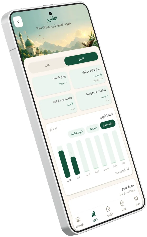 تقاريرك